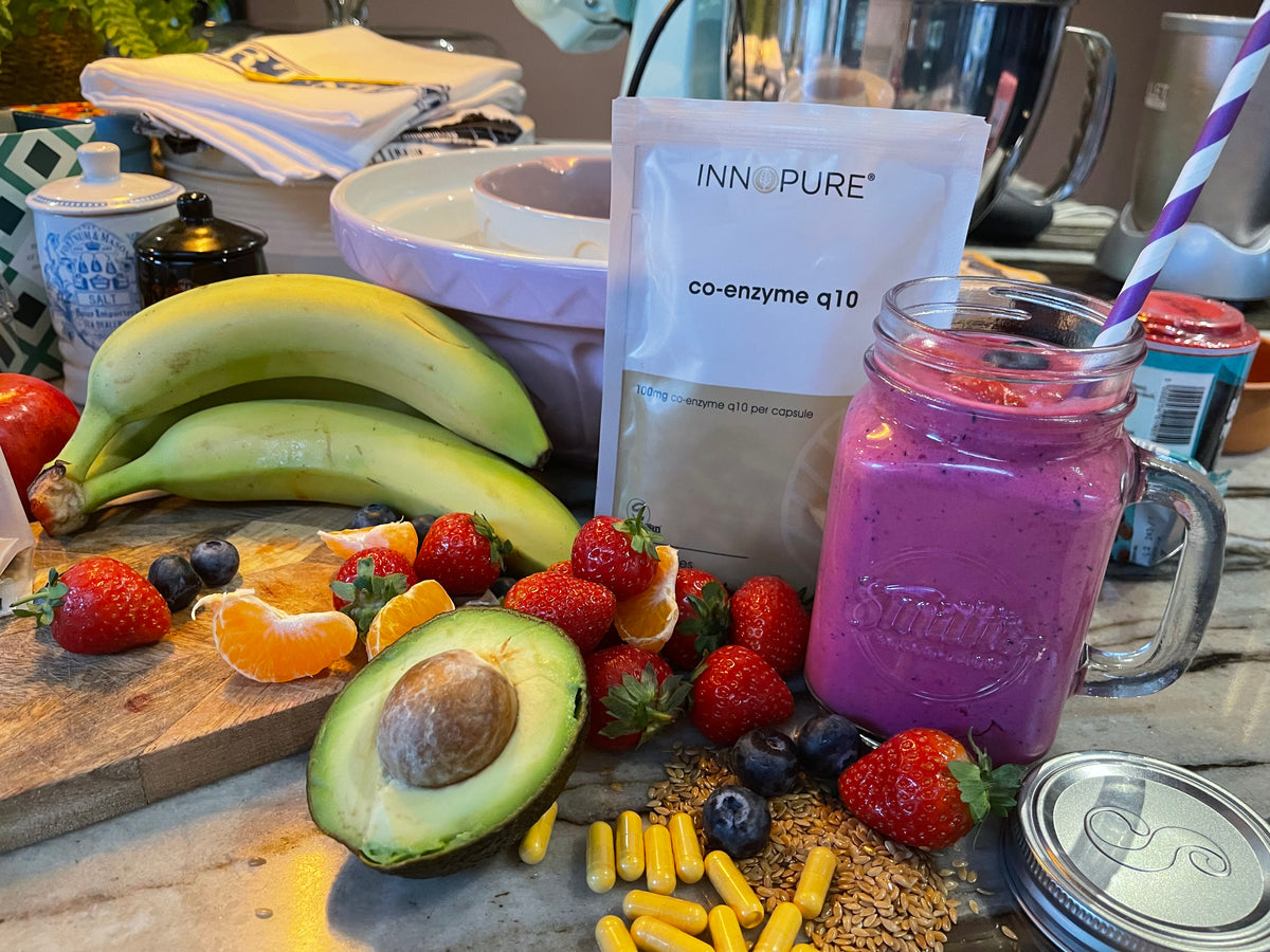 Healthy Heart Smoothie Recipe with CoEnzyme Q10