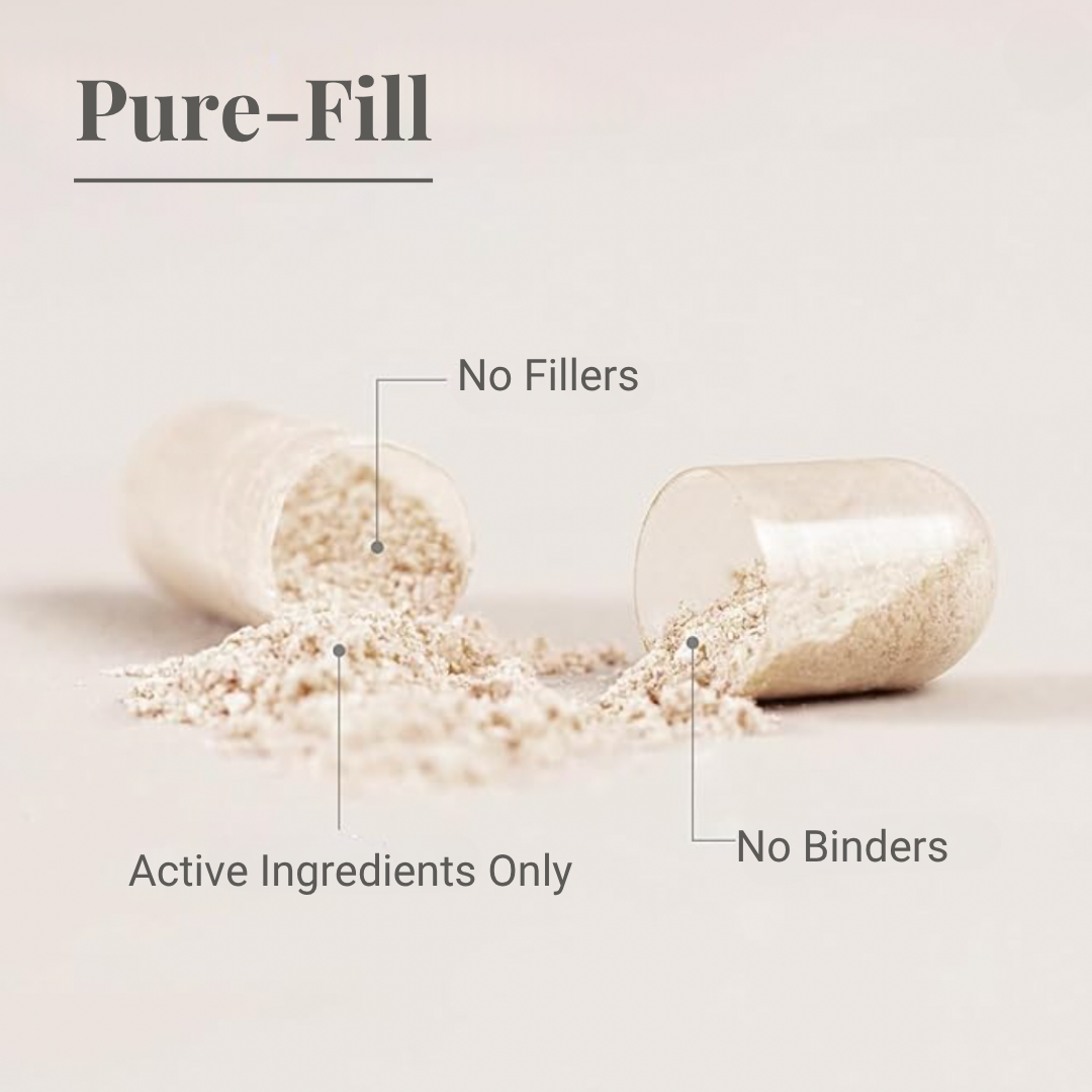 Organic Sea Kelp 500mg | Pure-Fill (No Fillers or Binders) | 90 Capsules
