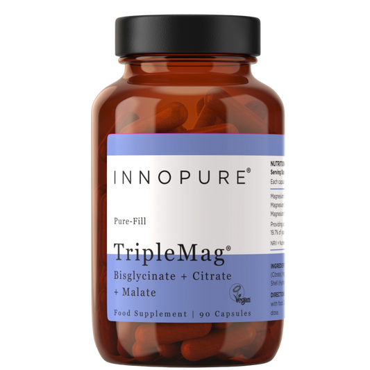 TripleMag® Magnesium Complex with Bisglycinate, Citrate & Malate (Clean Label) 90 Capsules