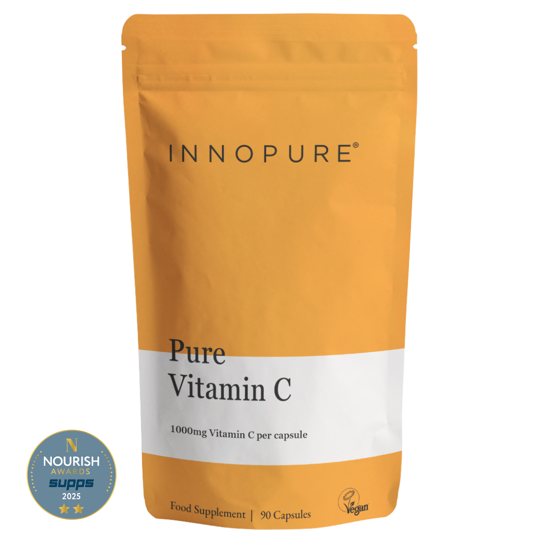 Pure Vitamin C, High Strength Capsules 1000mg - No Fillers or Binders