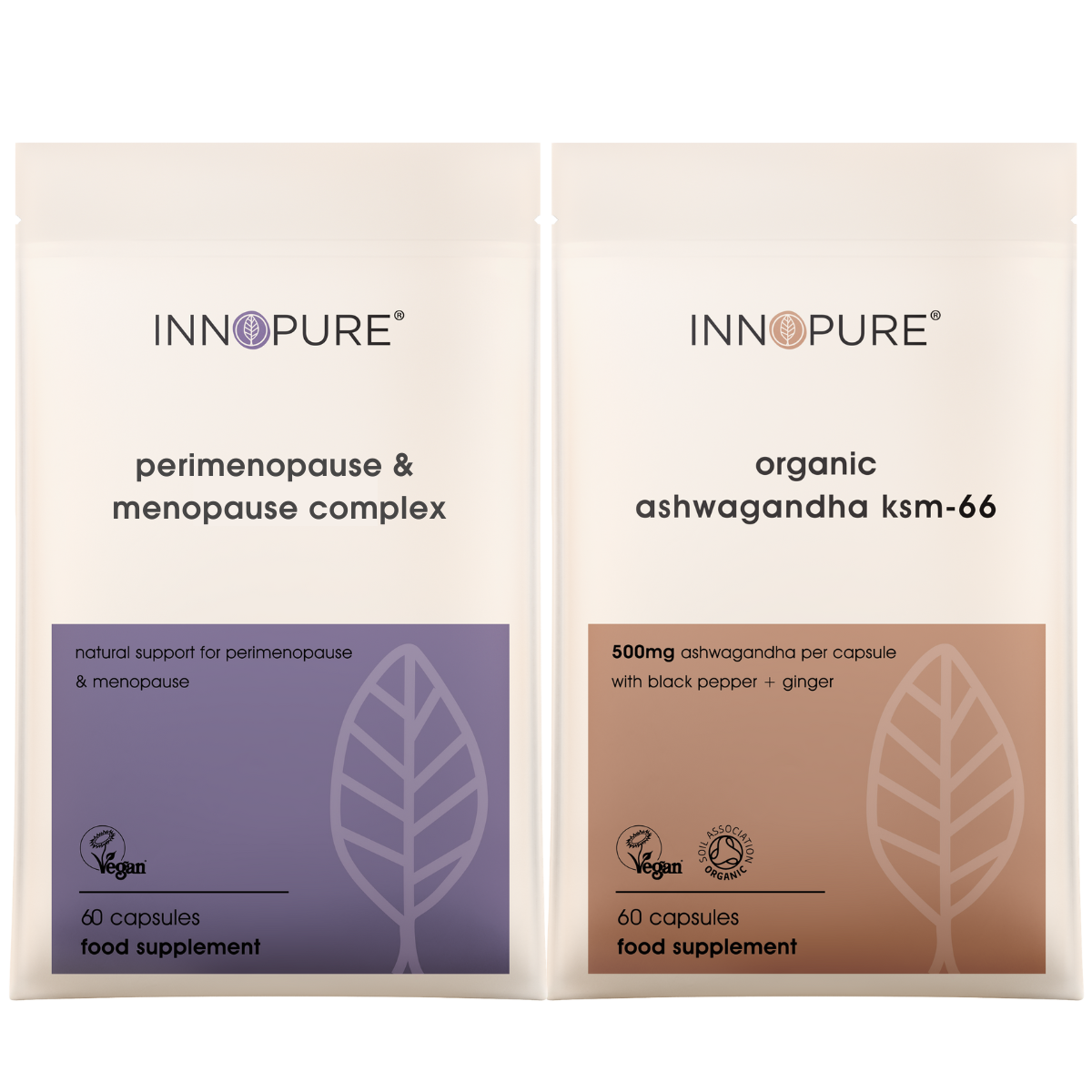 Menopause Complex & Ashwagandha KSM-66® Menopause Supplement Pack