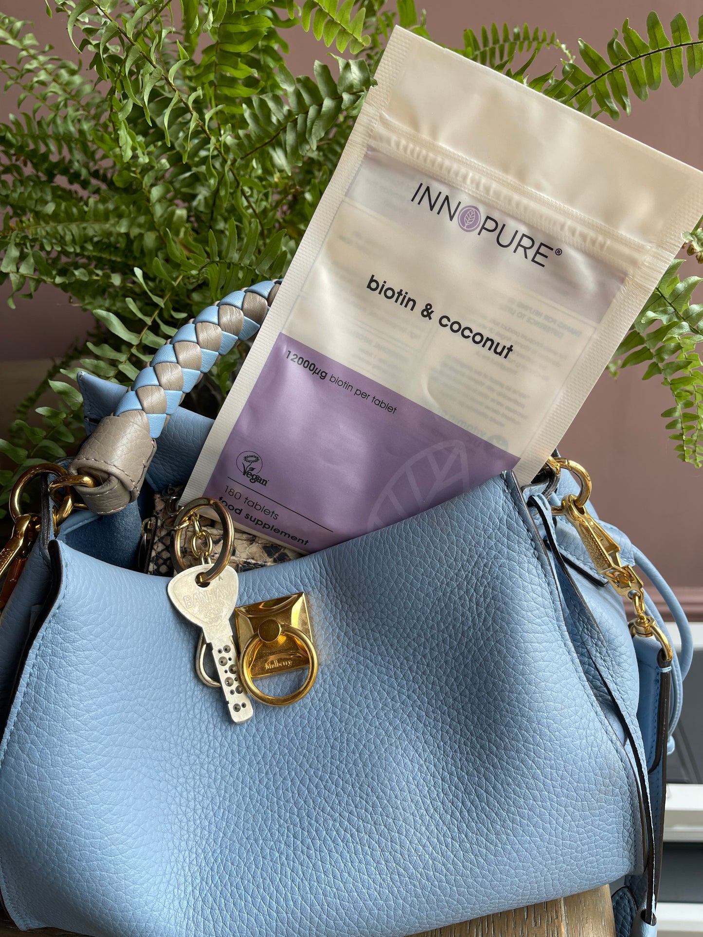 Biotin & Coconut 12,000ug | 1 Tablet a Day (180 tablets)