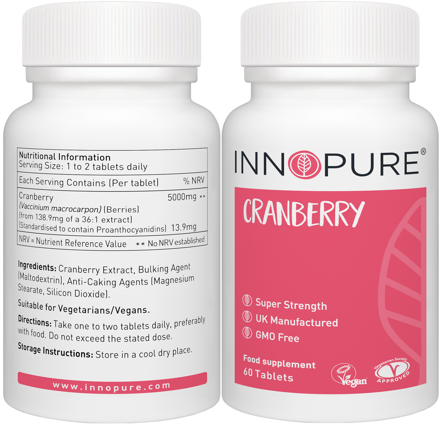 Cranberry Tablets Super Strength 5,000mg
