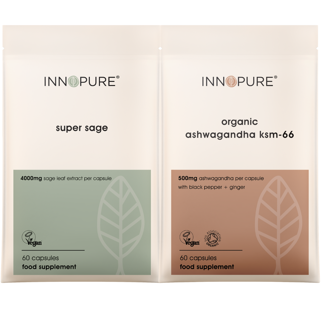 Super Sage & Ashwagandha KSM-66® Menopause Supplement Pack