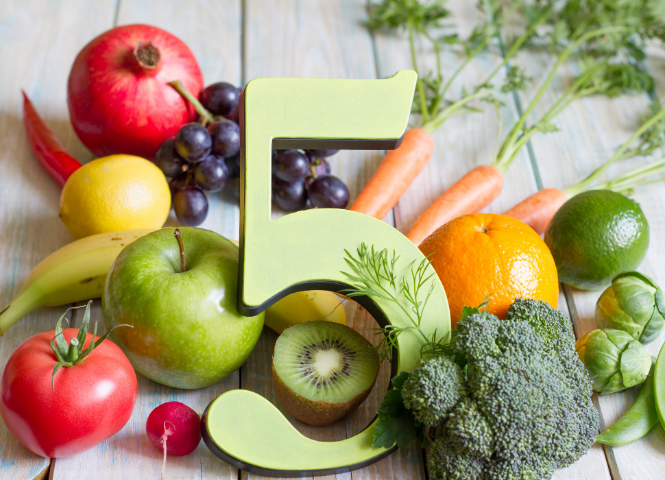 5 a Day and your daily vitamins and minerals