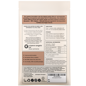 Menopause Complex & Ashwagandha KSM-66® Menopause Pack (120 Capsules 2-Month Supply)
