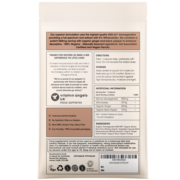Menopause Complex & Ashwagandha KSM-66® Menopause Pack (120 Capsules 2-Month Supply)