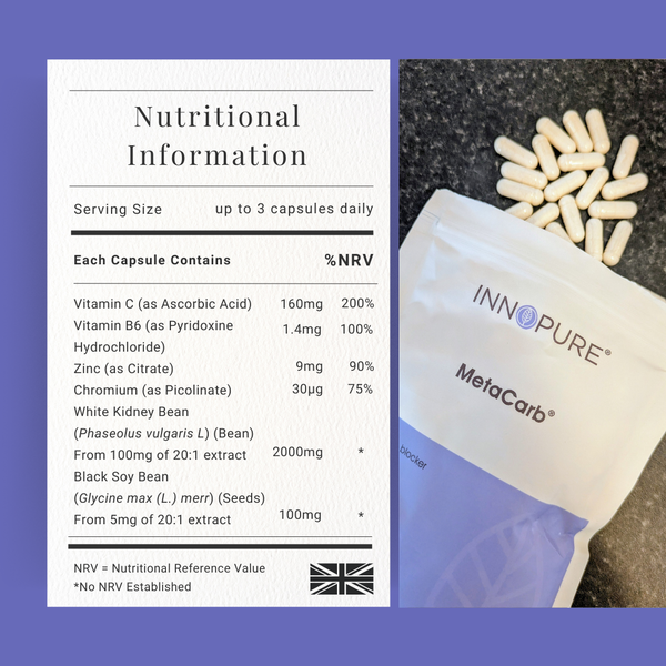 MetaCarb® Carb Blocker (90 Capsules 1-Month Supply)