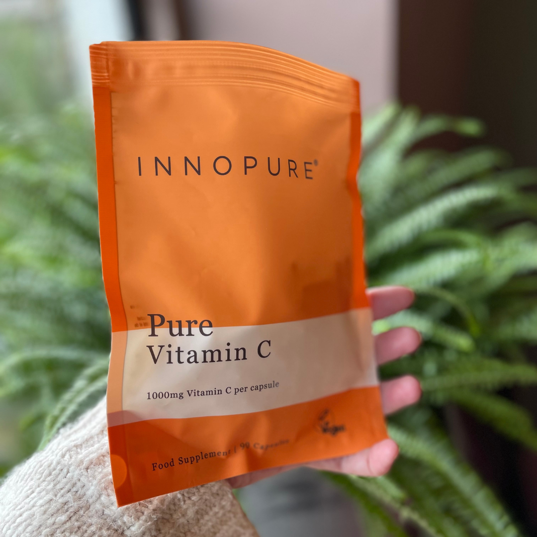 Pure Vitamin C, High Strength Capsules 1000mg - No Fillers or Binders