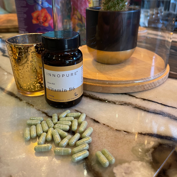 Vitamin B6 100mg (120 Capsules 4-Month Supply)