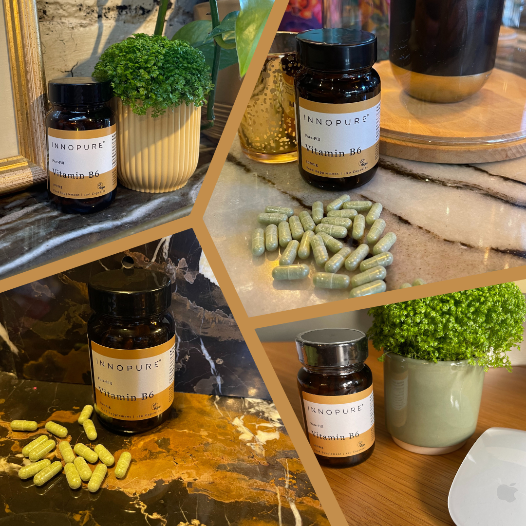 Vitamin B6 100mg as Used in Reading University Clinical Trials | 120 High Strength Capsules ~ Four Months Supply