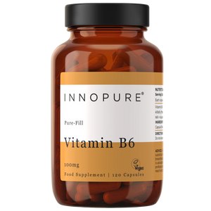 Vitamin B6 100mg (120 Capsules 4-Month Supply)