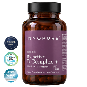 Bioactive Vitamin B Complex with Inositol & Choline (60 Capsules 2-Month Supply)
