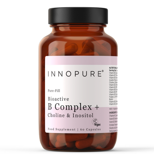 Bioactive Vitamin B Complex with Inositol and Choline (Clean Label)  60 Capsules - COMING SOON