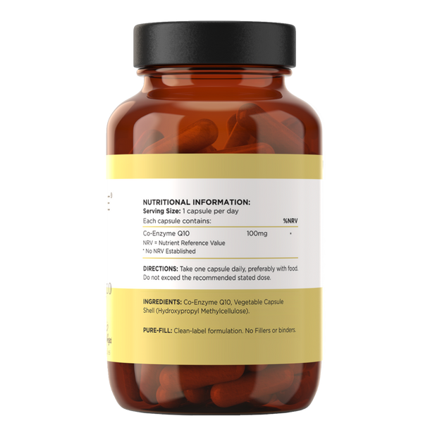 CoEnzyme Q10 COQ10 (90 Capsules 3-Month Supply)