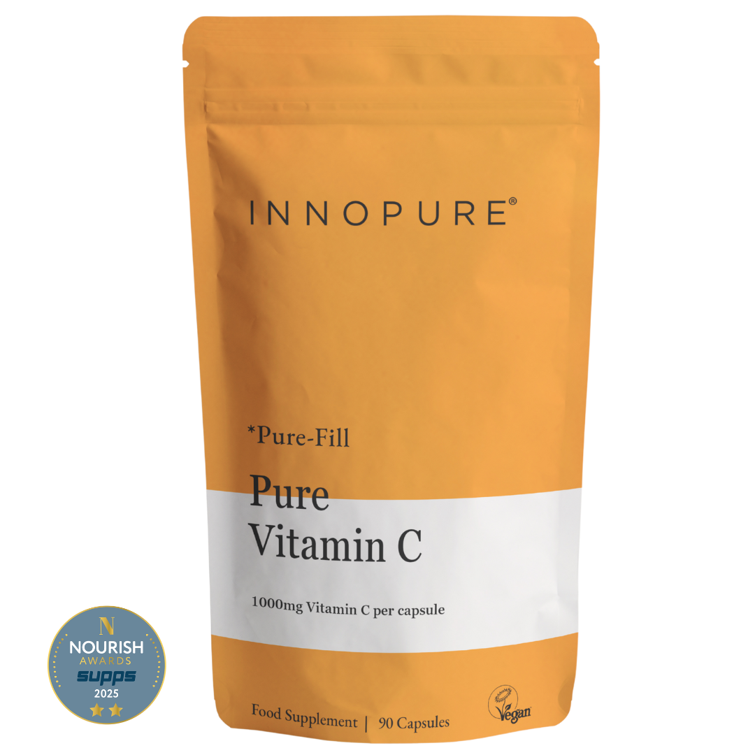 Pure Vitamin C, High Strength Capsules 1000mg - No Fillers or Binders