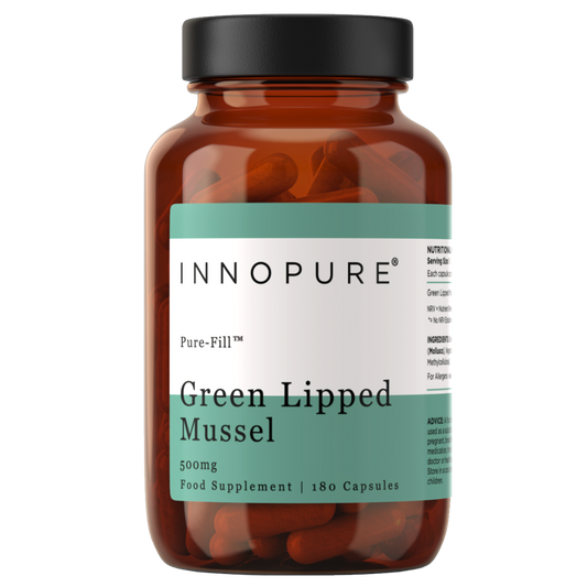 Green Lipped Mussel 100% Pure, No Fillers or Binders 180 Capsules