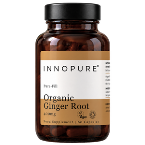 Organic Ginger Root (60 Capsules 1-2-Month Supply)