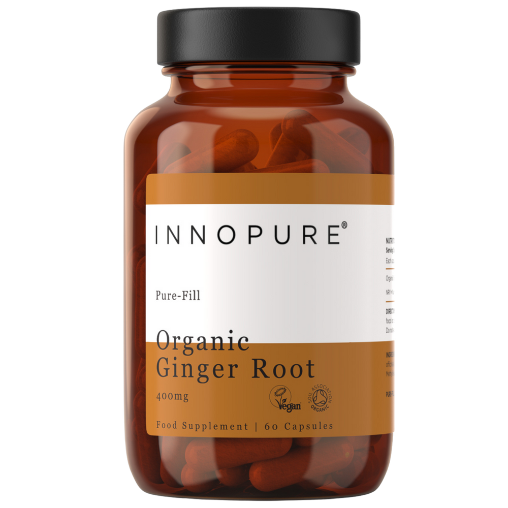 Organic Ginger Root (60 Capsules 1-2-Month Supply) - Coming Soon