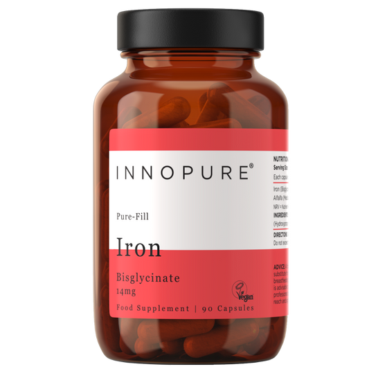 Iron Bisglycinate Capsules, Highly Absorbable 14mg