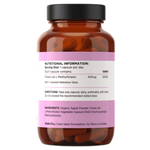 Methylfolate 400ug (120 Capsules 4-Month Supply)