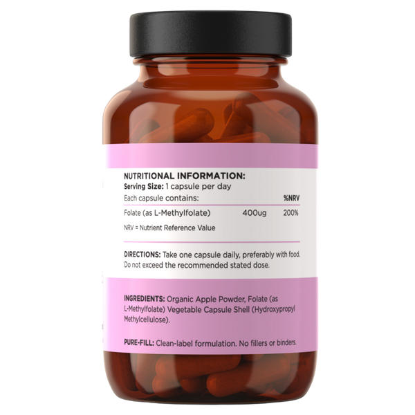 Methylfolate 400ug (120 Capsules 4-Month Supply)