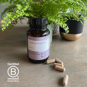 Organic Mushroom Blend (60 Capsules 1 Month Supply)