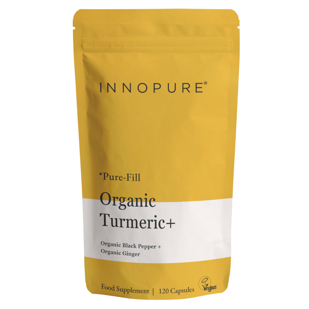 Organic Turmeric with Black Pepper & Ginger (120 Capsules 4-Month Supply)