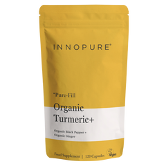 Organic Turmeric with Black Pepper & Ginger (120 Capsules 4-Month Supply)