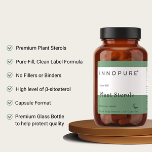 Plant Sterols 600mg (90 Capsules 1 to 1.5 Month Supply)