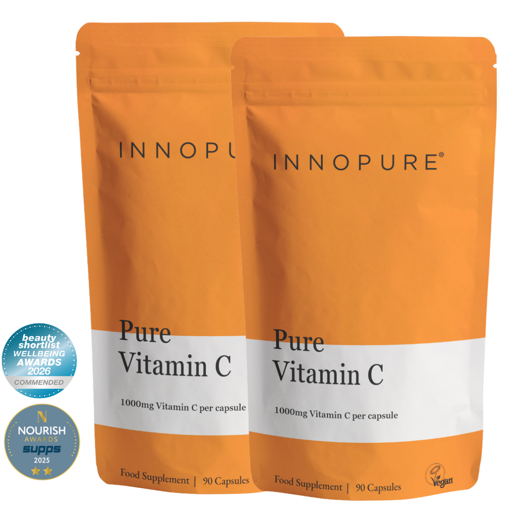 Pure Vitamin C (180 Capsules 6-Month Supply)