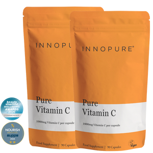Pure Vitamin C (180 Capsules 6-Month Supply)