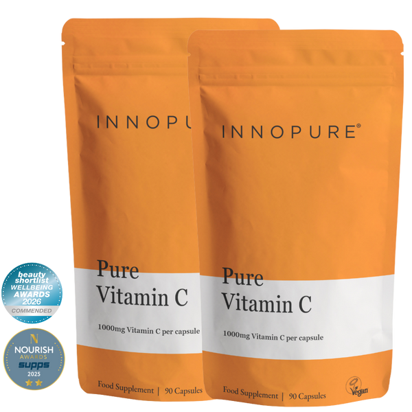 Pure Vitamin C (180 Capsules 6-Month Supply)