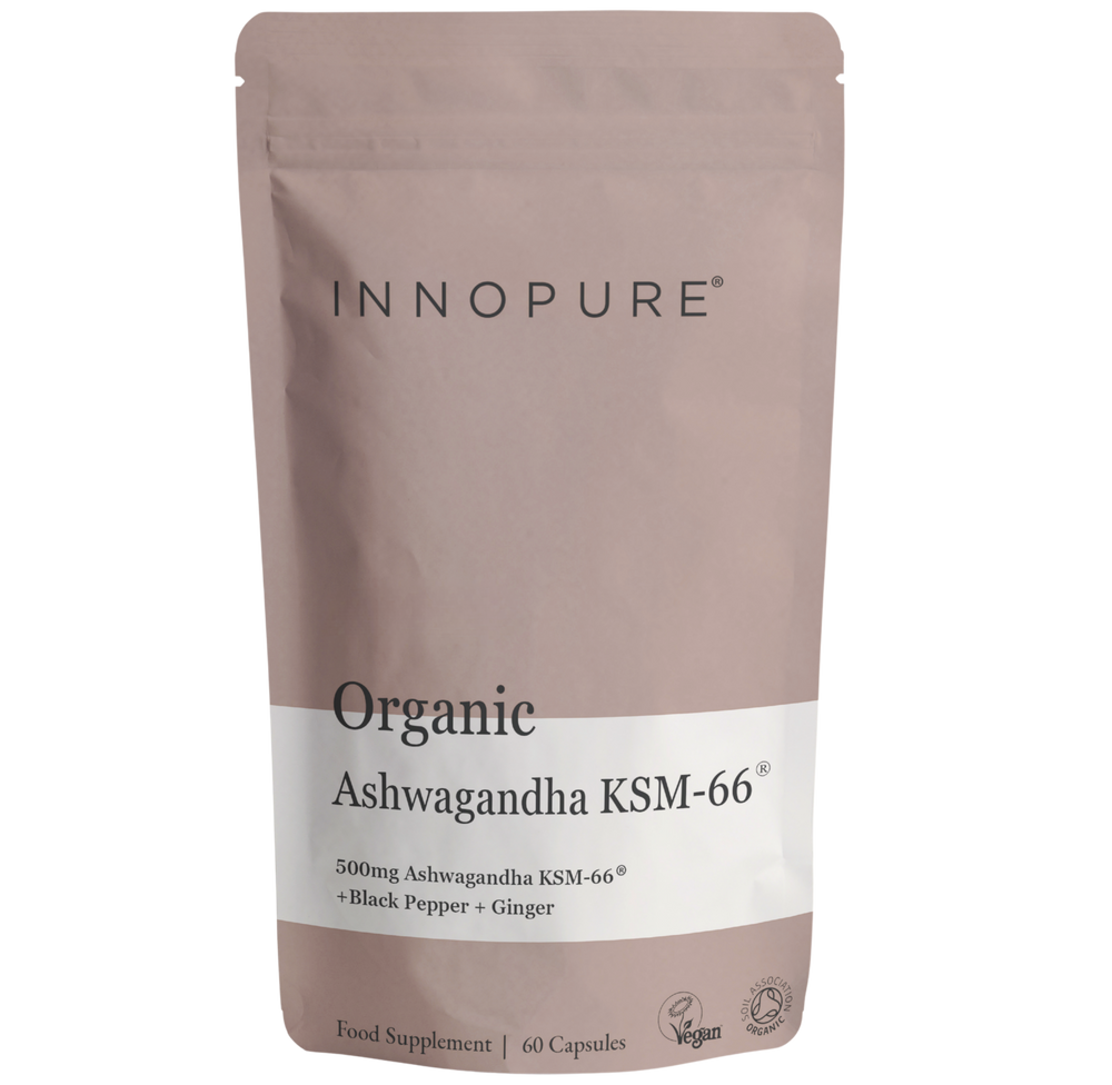 Organic Ashwagandha KSM-66 ® (60 Capsules 2-Month Supply)