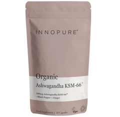 Organic Ashwagandha KSM-66 ® (60 Capsules 2-Month Supply)