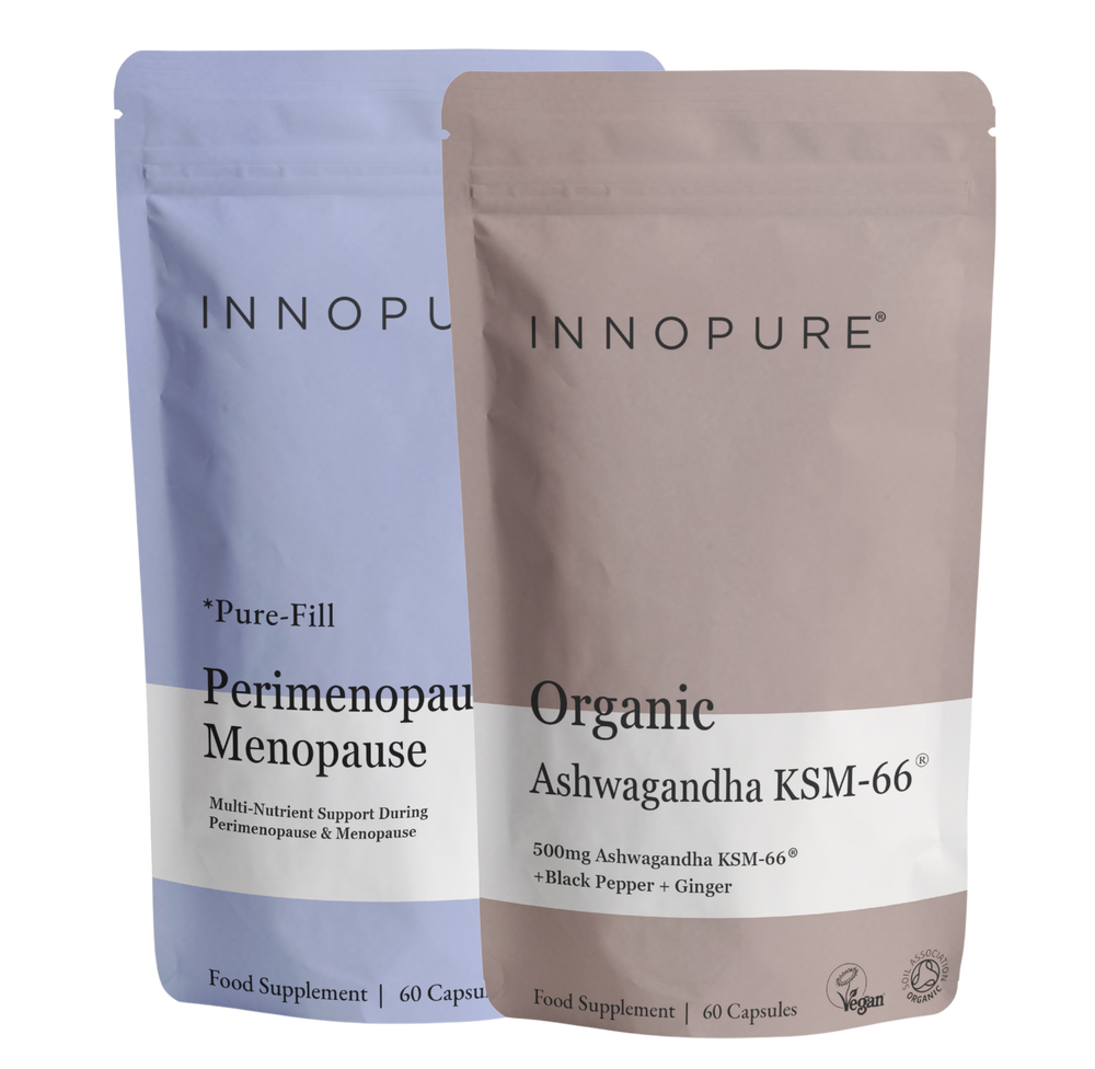 Menopause Complex & Ashwagandha KSM-66® Menopause Pack (120 Capsules 2-Month Supply)