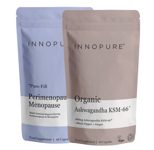 Menopause Complex & Ashwagandha KSM-66® Menopause Pack (120 Capsules 2-Month Supply)