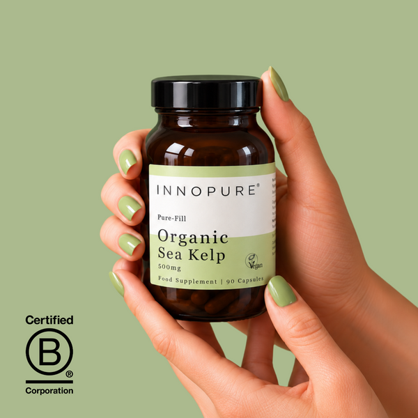 Organic Sea Kelp 500mg (90 Capsules 3-Month Supply)