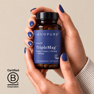 TripleMag® Magnesium Complex - Bisglycinate, Citrate & Malate (60 Capsules 1-2 Month Supply)