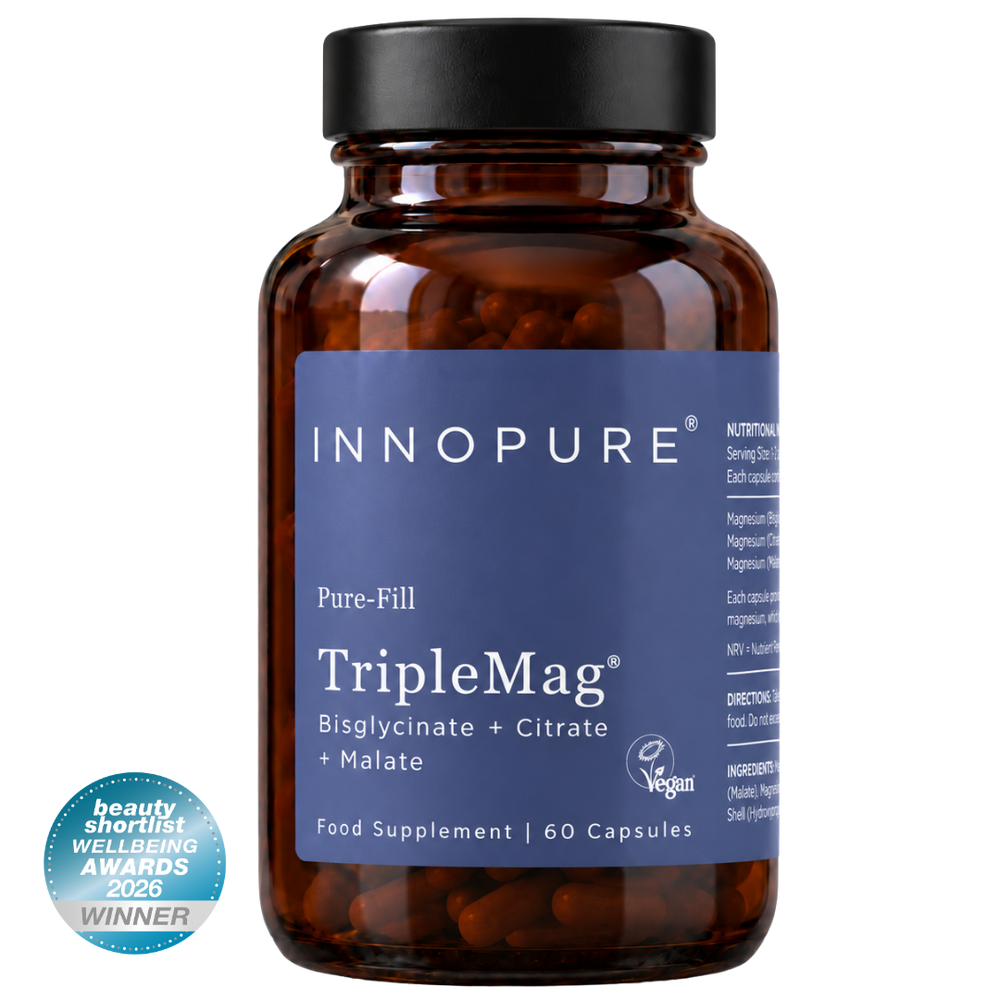TripleMag® Magnesium Complex - Bisglycinate, Citrate & Malate (60 Capsules 1-2 Month Supply)