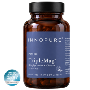 TripleMag® Magnesium Complex with Bisglycinate, Citrate & Malate (60 Capsules 1-2 Month Supply)