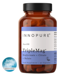 TripleMag® Magnesium Complex with Bisglycinate, Citrate & Malate (90 Capsules 3-Month Supply)