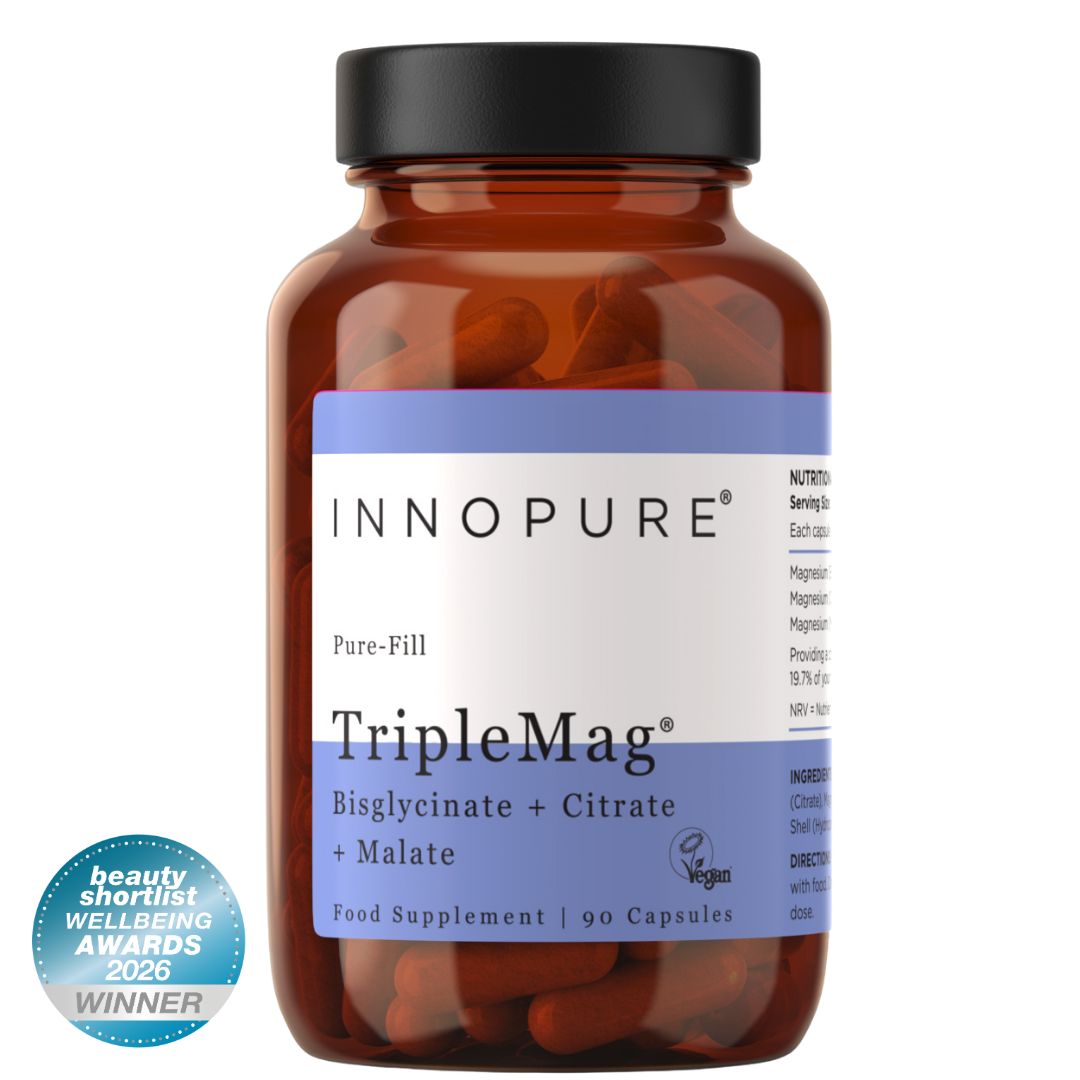 TripleMag® Magnesium Complex with Bisglycinate, Citrate & Malate (90 Capsules 3-Month Supply)