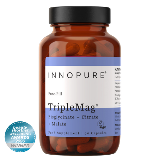TripleMag® Magnesium Complex with Bisglycinate, Citrate & Malate (90 Capsules 3-Month Supply)