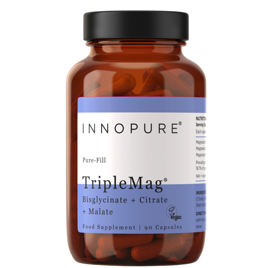 TripleMag® Magnesium Complex with Bisglycinate, Citrate & Malate (Clean Label) 90 Capsules - COMING SOON