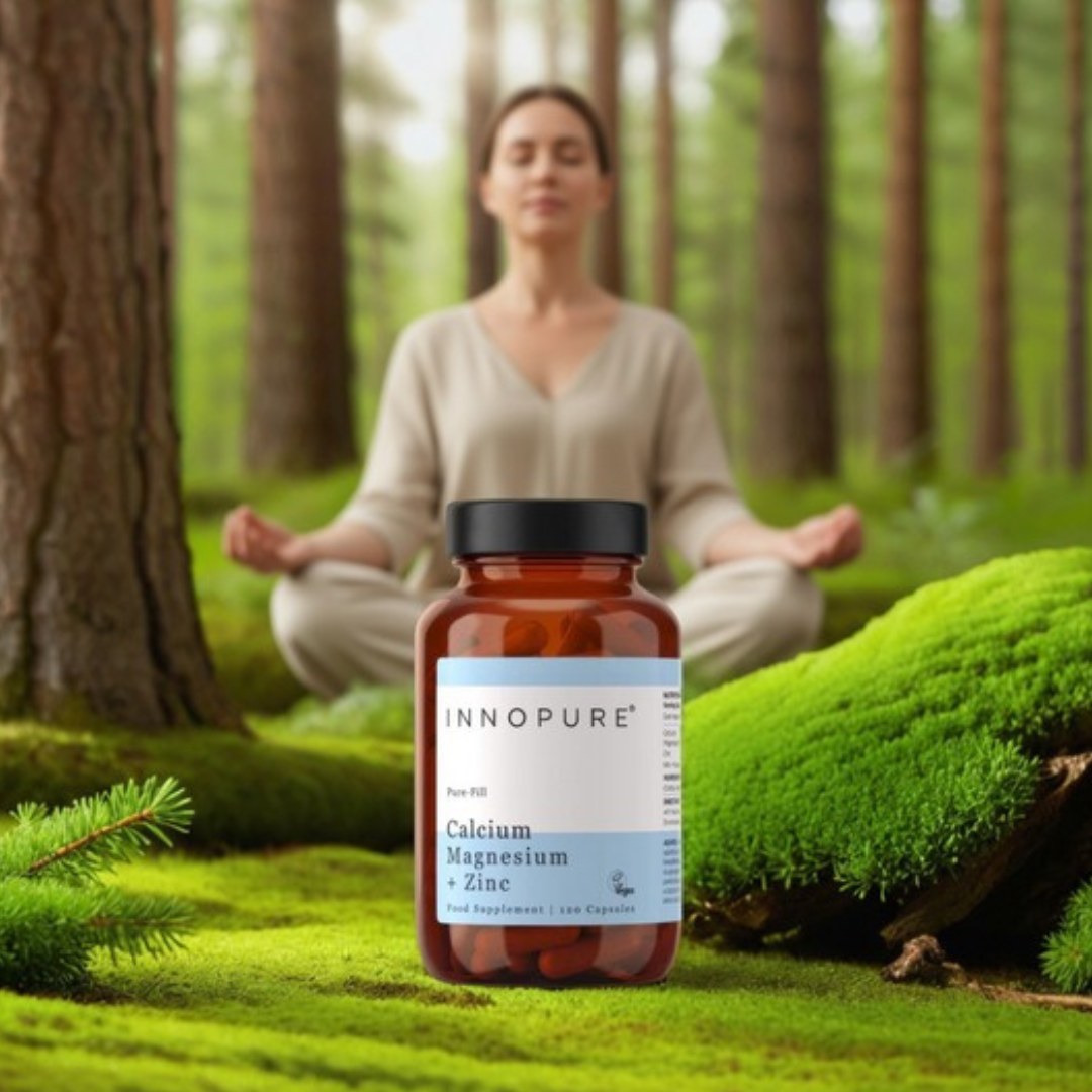 Calcium, Magnesium & Zinc | Pure-Fill (No Fillers or Binders) | 120 Capsules