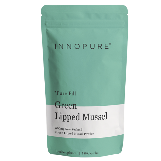 Green Lipped Mussel 100% Pure, No Fillers or Binders 180 Capsules