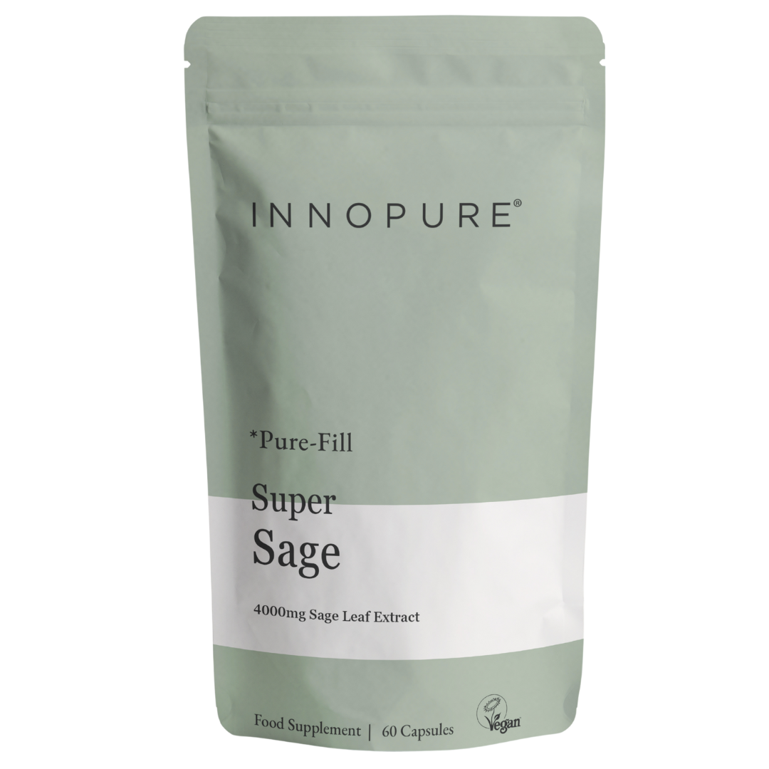 Super Sage Leaf Extract, Clean Label (No Fillers or Binders) 60 Capsules