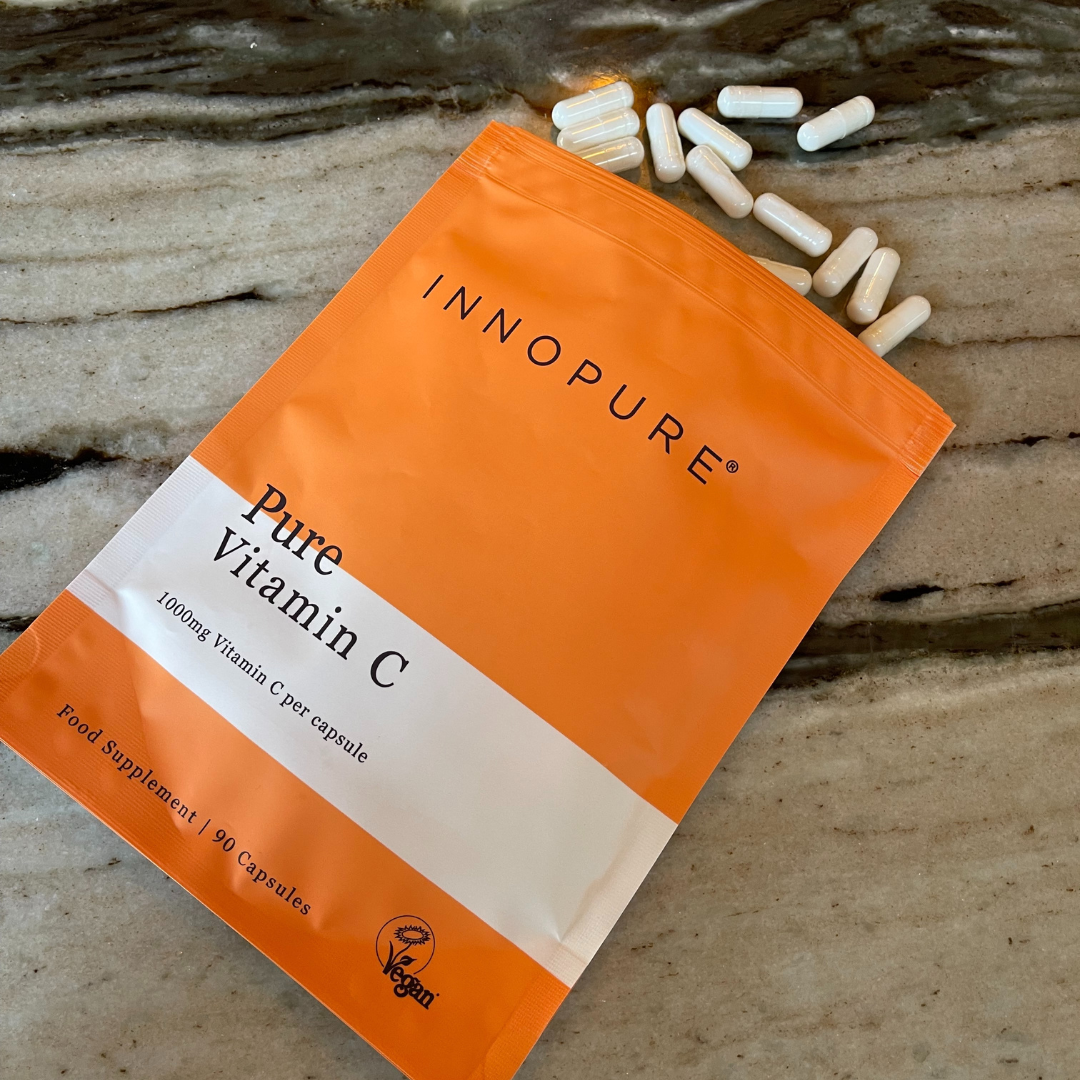 Pure Vitamin C, High Strength Capsules 1000mg - No Fillers or Binders