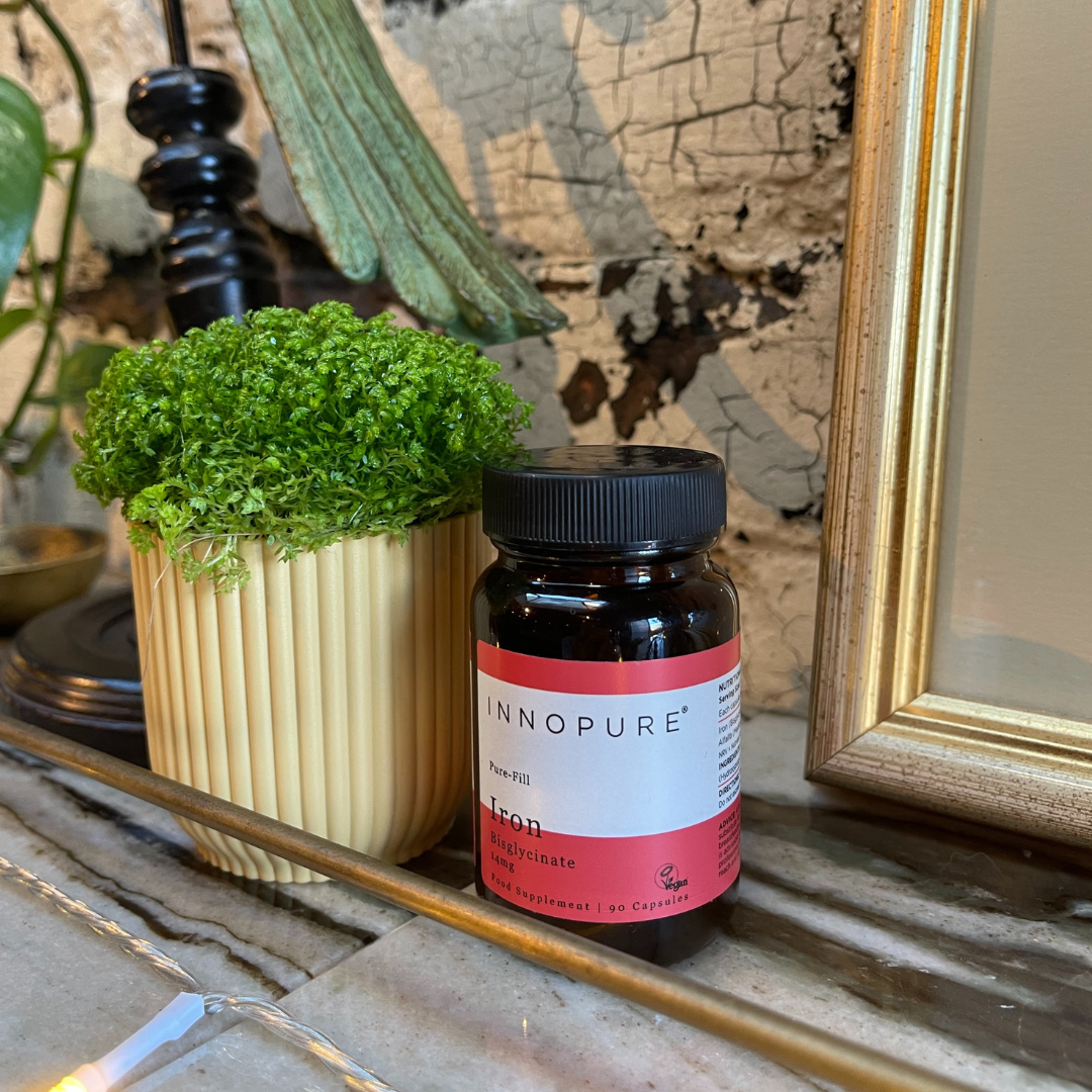 Iron Bisglycinate Capsules, Highly Absorbable 14mg